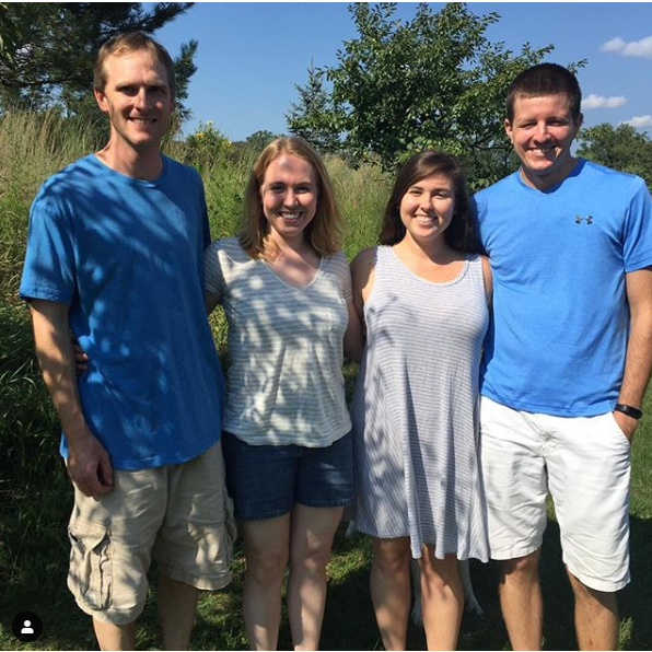 These matching outfits weren't planned!