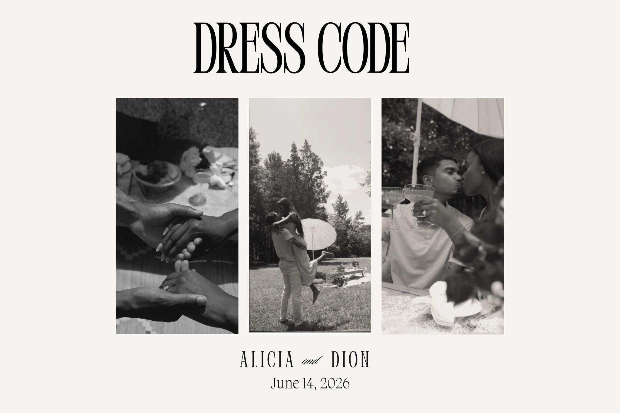 The Wedding Website of Alicia Bremnor and Dion Lewis