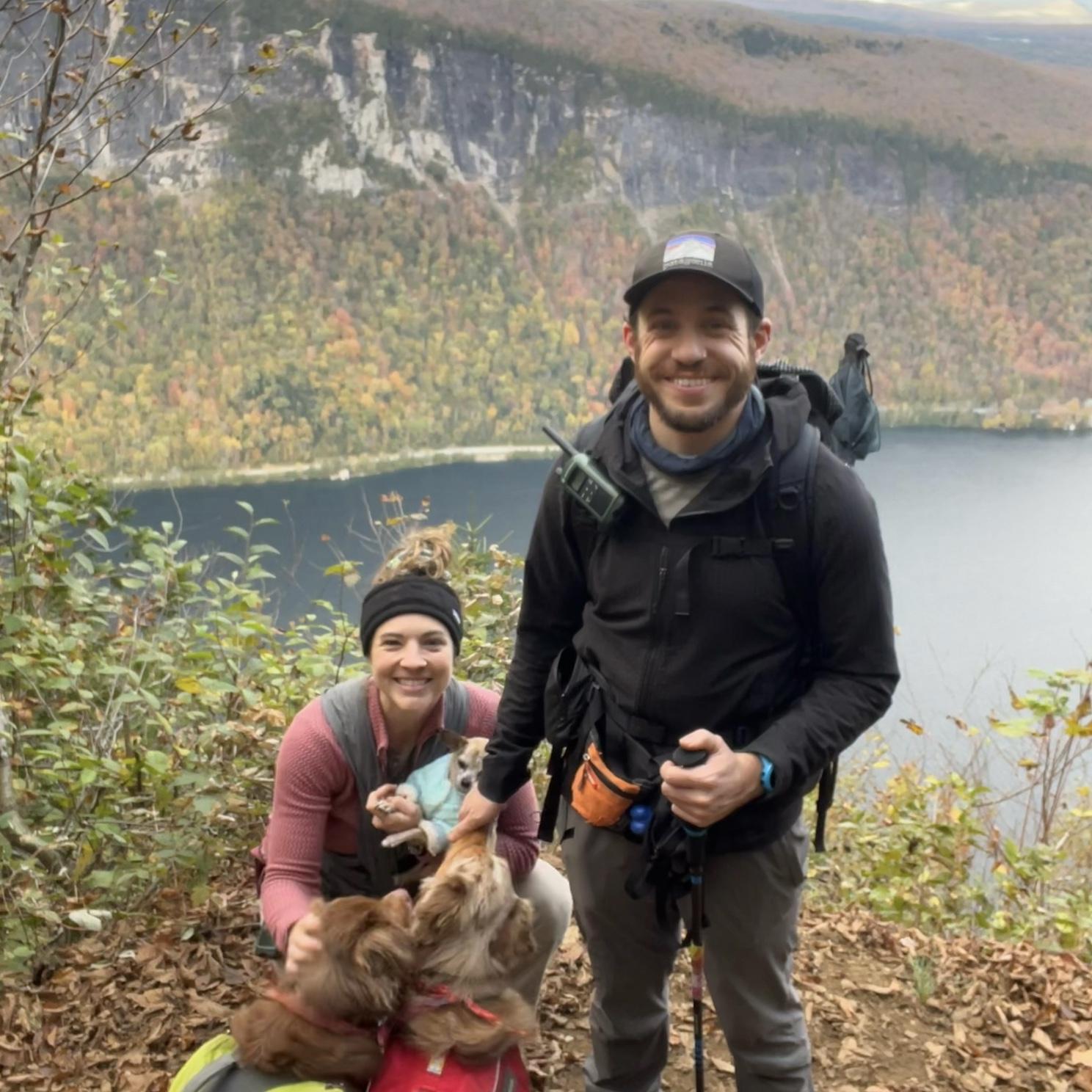 The boys first backpacking trip! 
Lake Willoughby, VT