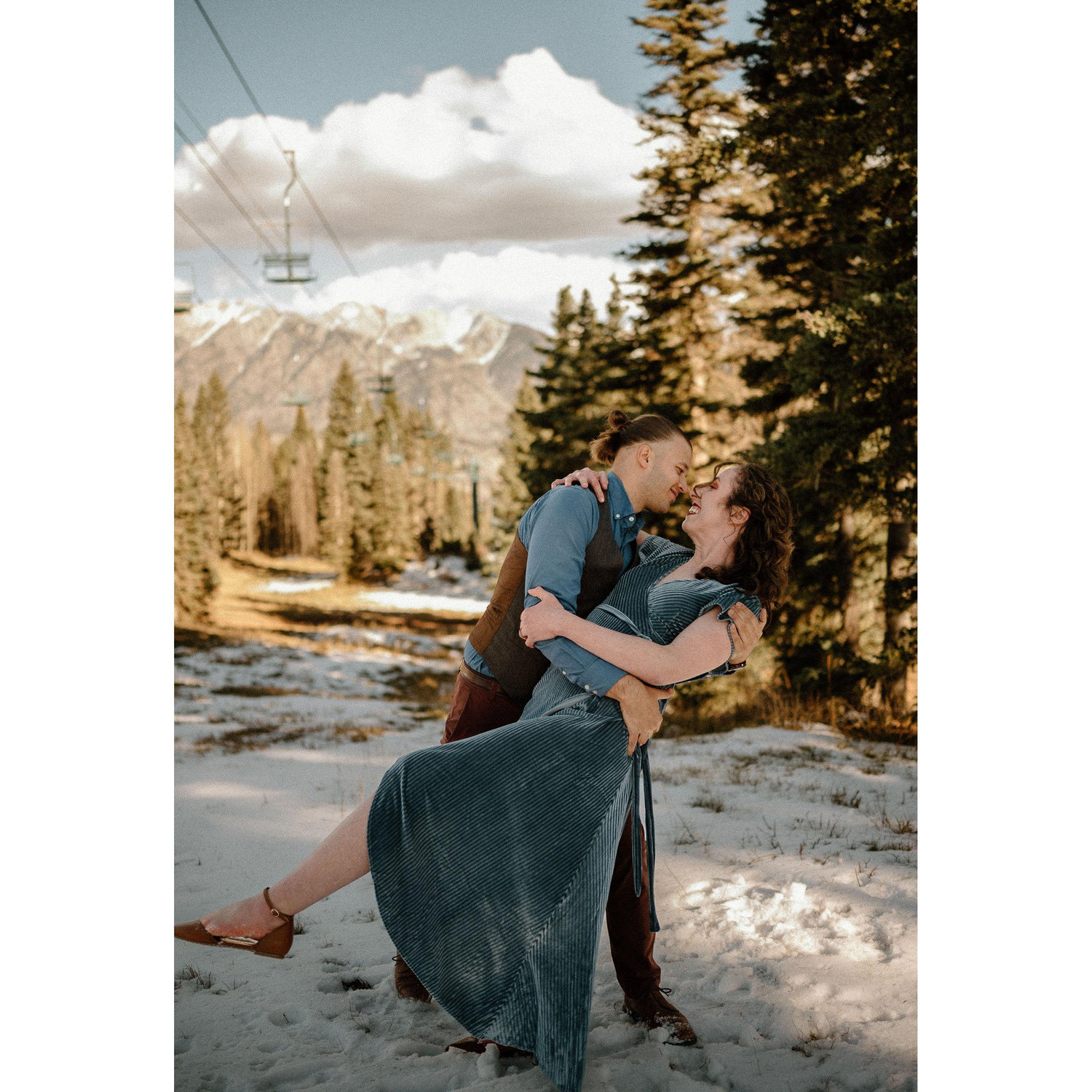 Engagement Photos, San Juan Mountains, Colorado, 2022
