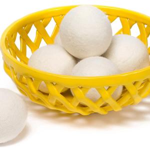 Wool Dryer Balls by Pure Homemaker, 6 Pack XL Organic Wool, Non-Toxic, Reusable, X-tra Large. Reduces Drying Time and Chemical Free. Natural Fabric Softener
