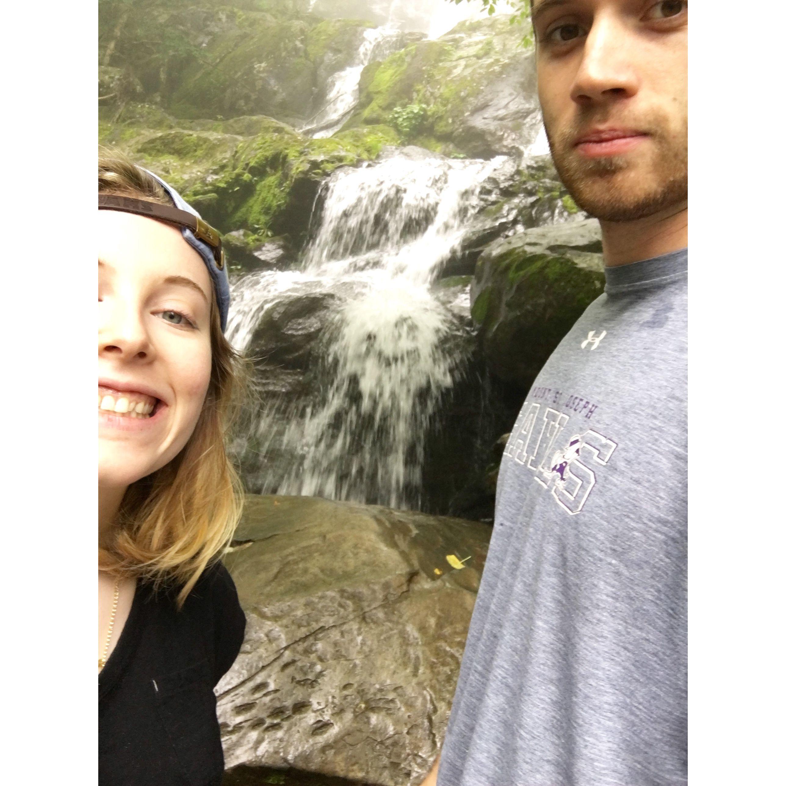 Alex forcing Megan to hike around VA