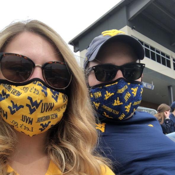 And we love Mountaineer baseball, even in masks.