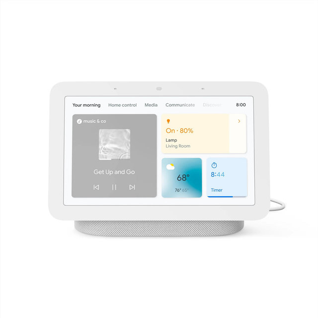 Google Nest Hub 7” Smart Display (2nd Gen) - Chalk