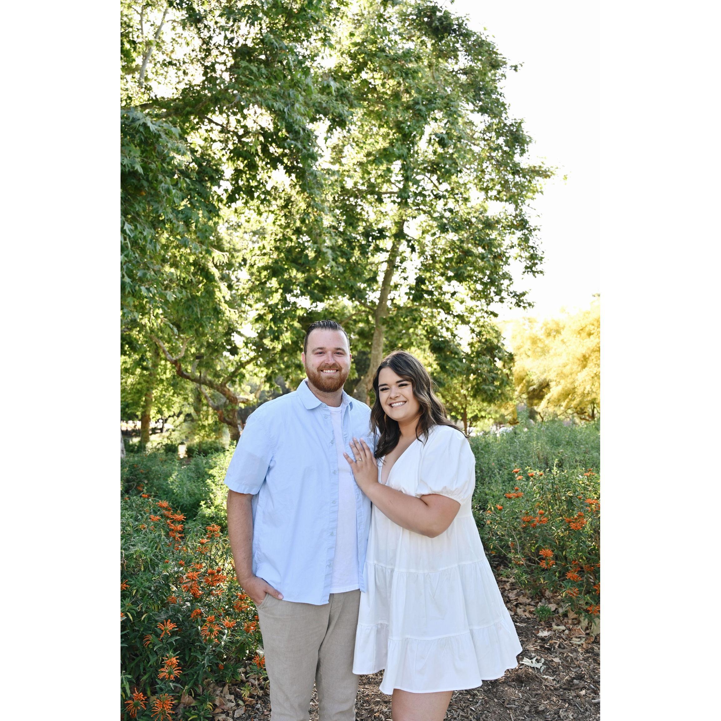 Another photo from our engagement photo shoot!