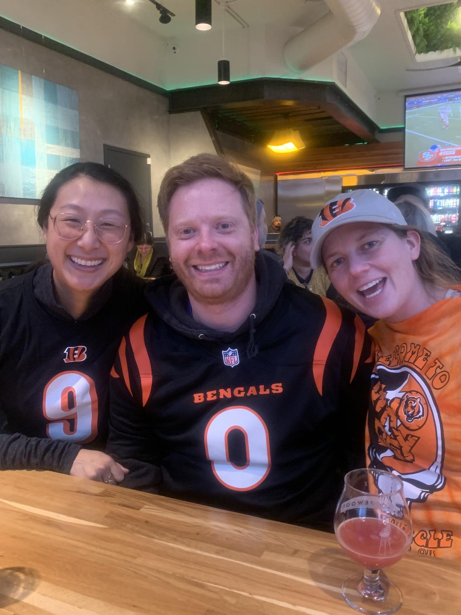 Celebrating the Bengals advancement to Super Bowl 2022