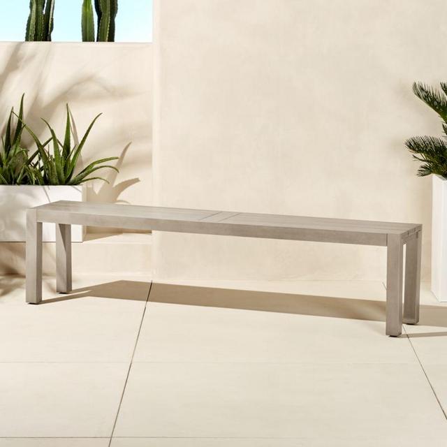 Matera Large Grey Dining Bench