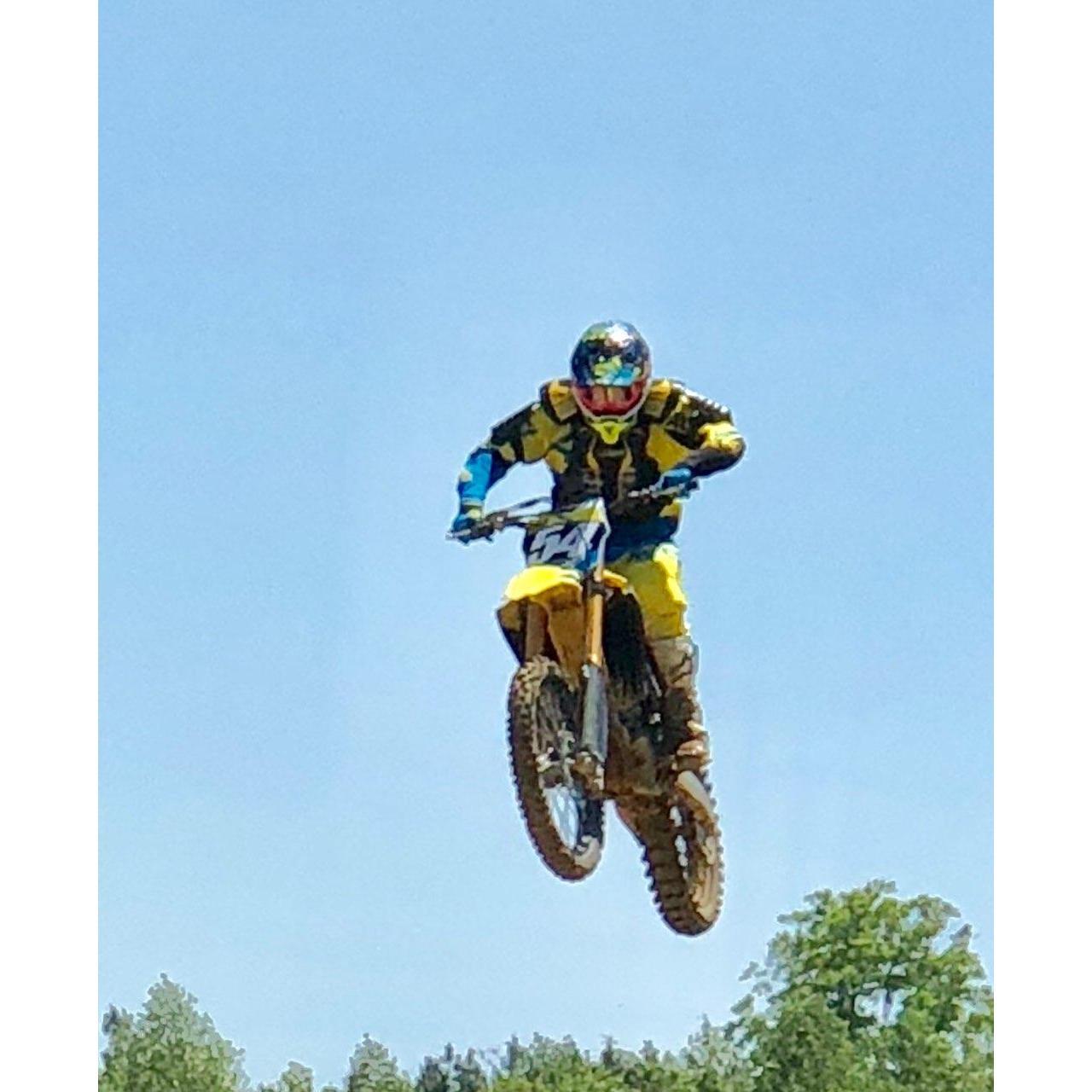 44 years old and still has it in him. - May 2018 at Elizabeth City, NC MX track