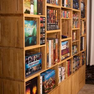 Jasper Board Game Shelves