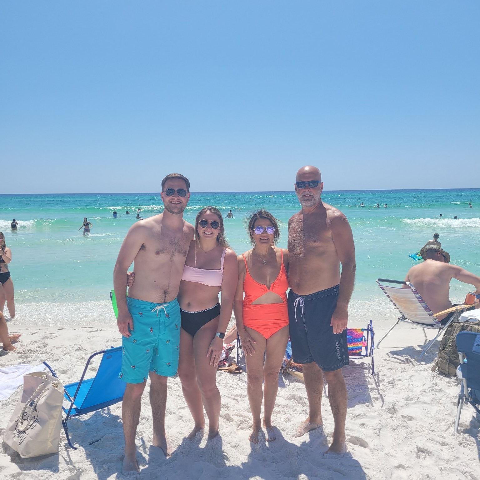 First time to Destin, Florida where we visited Corbin's dad Jim and his wife Linda who have a condo there. April 2021