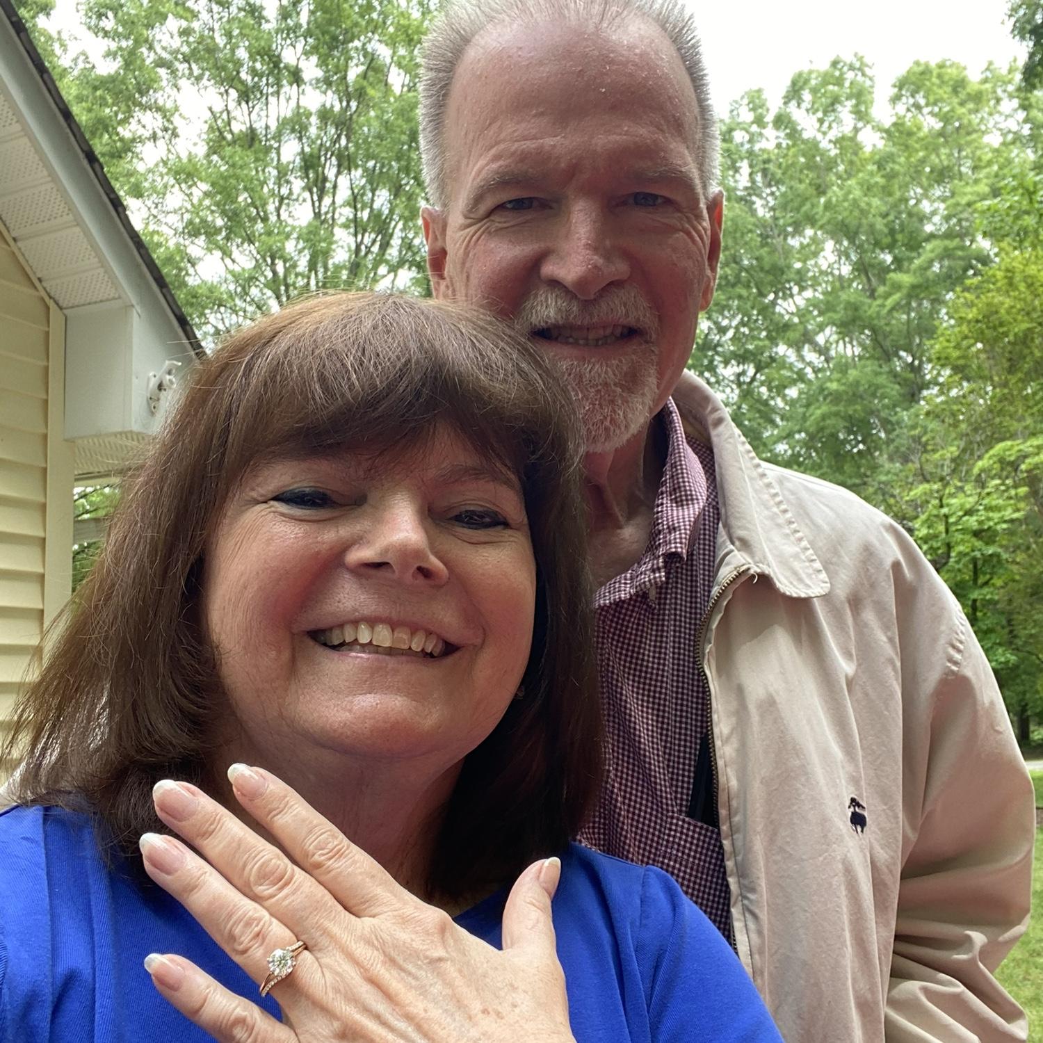 Recently engaged, China Grove, NC - April 24, 2025