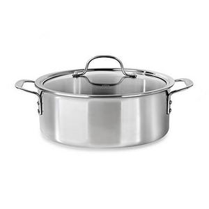 Calphalon® Tri-Ply Stainless Steel 5 qt. Dutch Oven with Lid