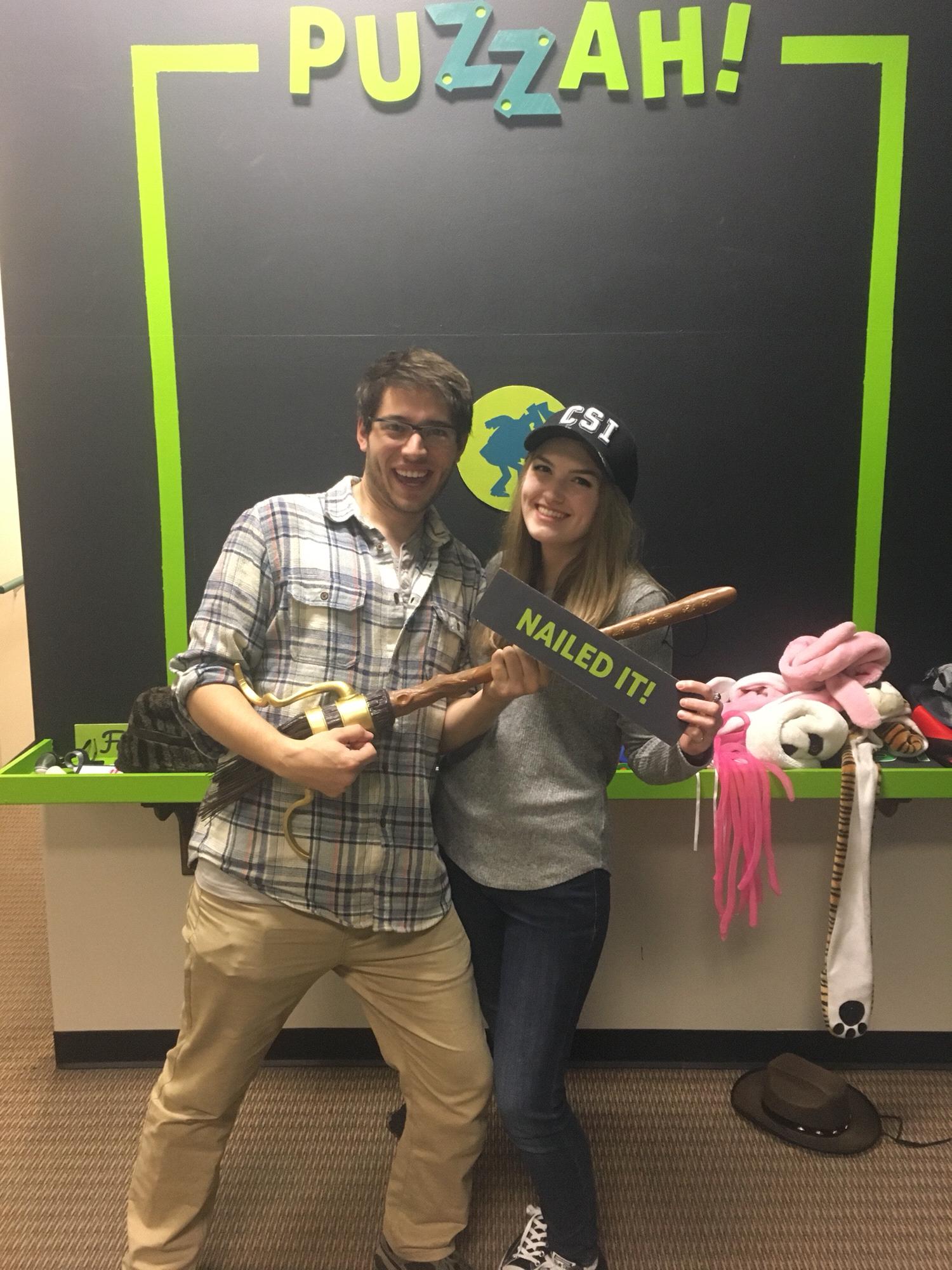 Current Blake and Shannon escape room success rate: 11/11