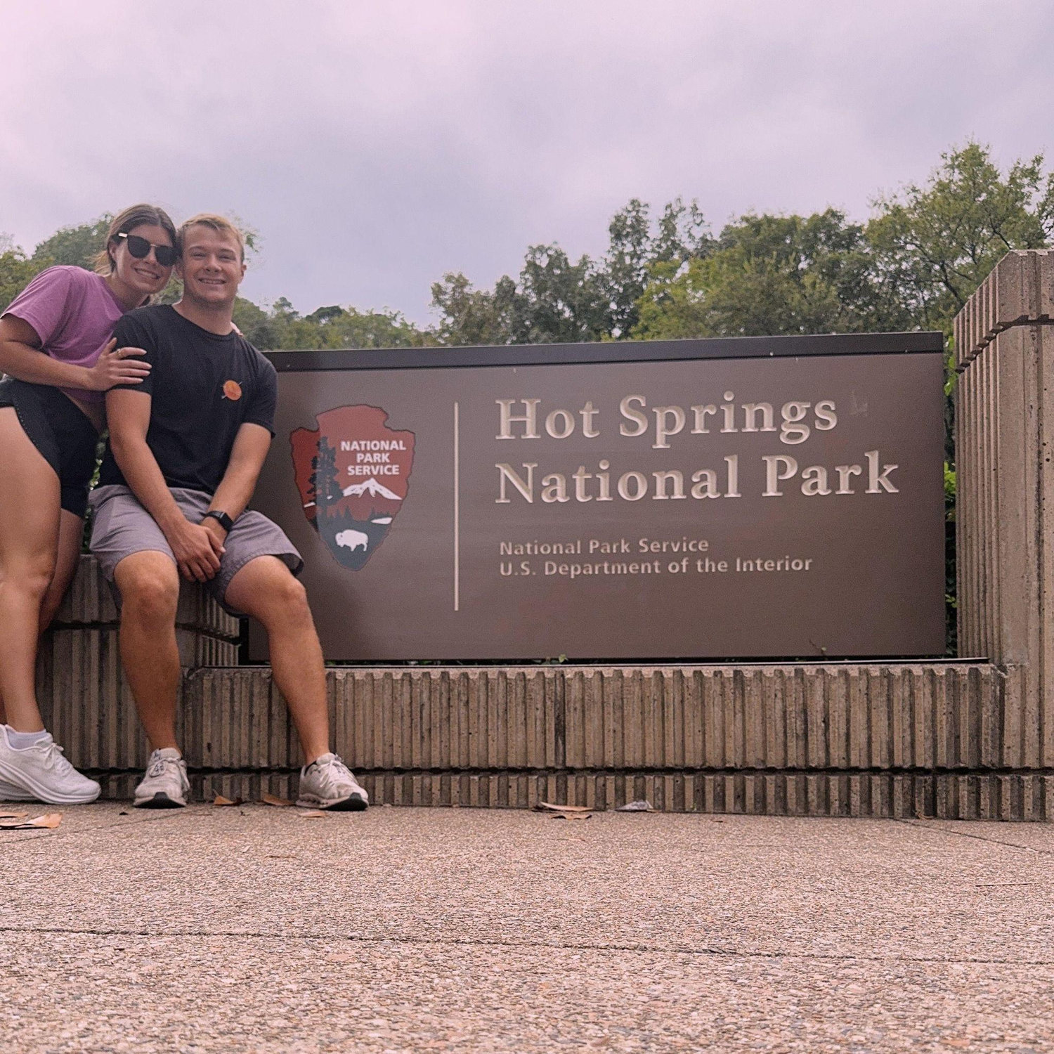 Made our second stop on the way to Texas at Hot Springs National Park