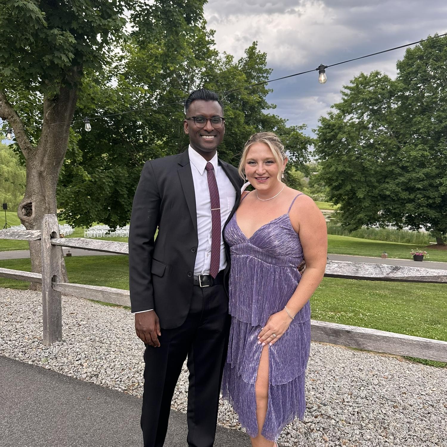 Celebrating Christina and Gabe
