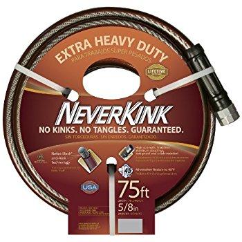 NeverKink 8844-75 Series 4000 Commercial Duty Pro Garden Hose, 5/8-Inch by 75-Feet