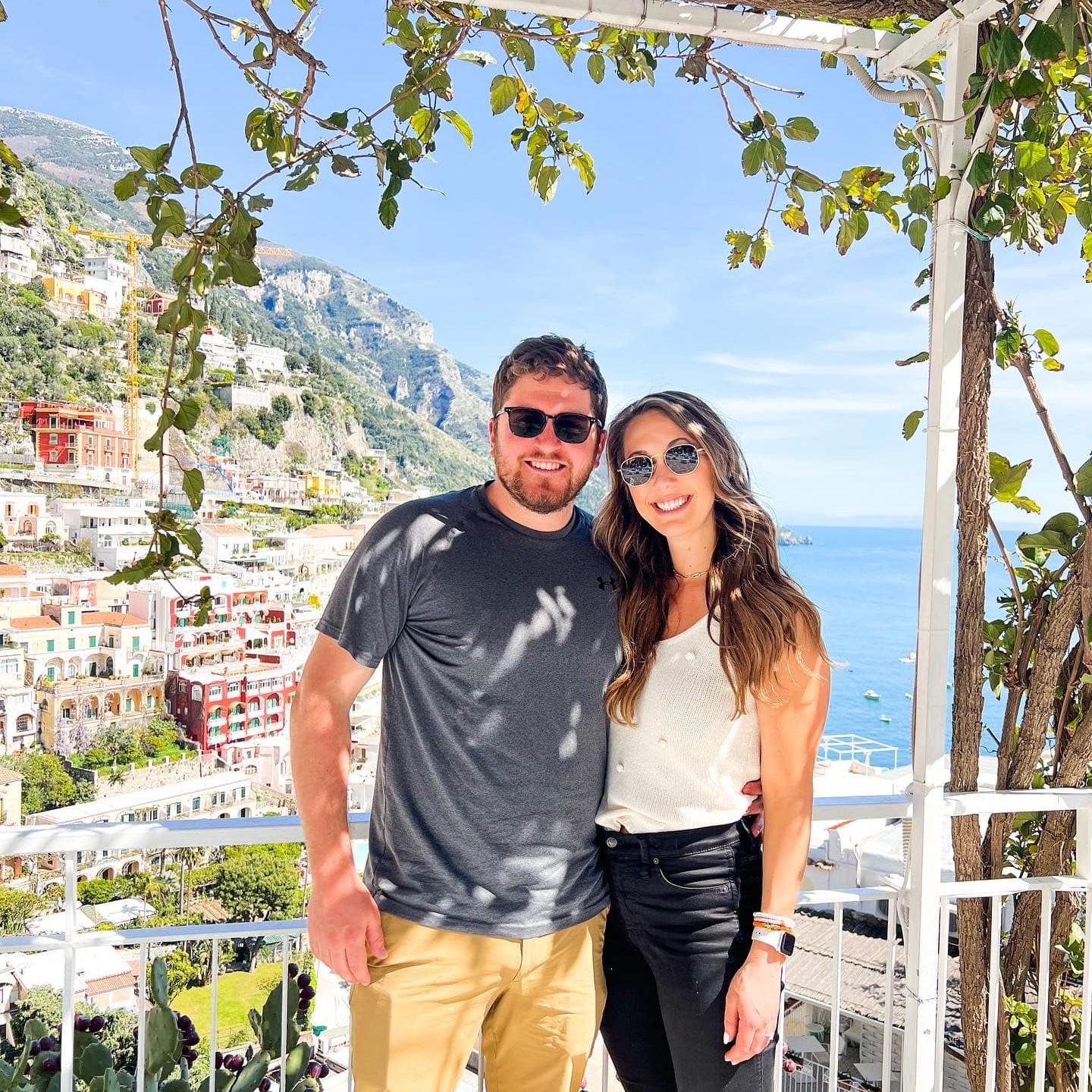 Positano on our Italy/Belgium trip last year