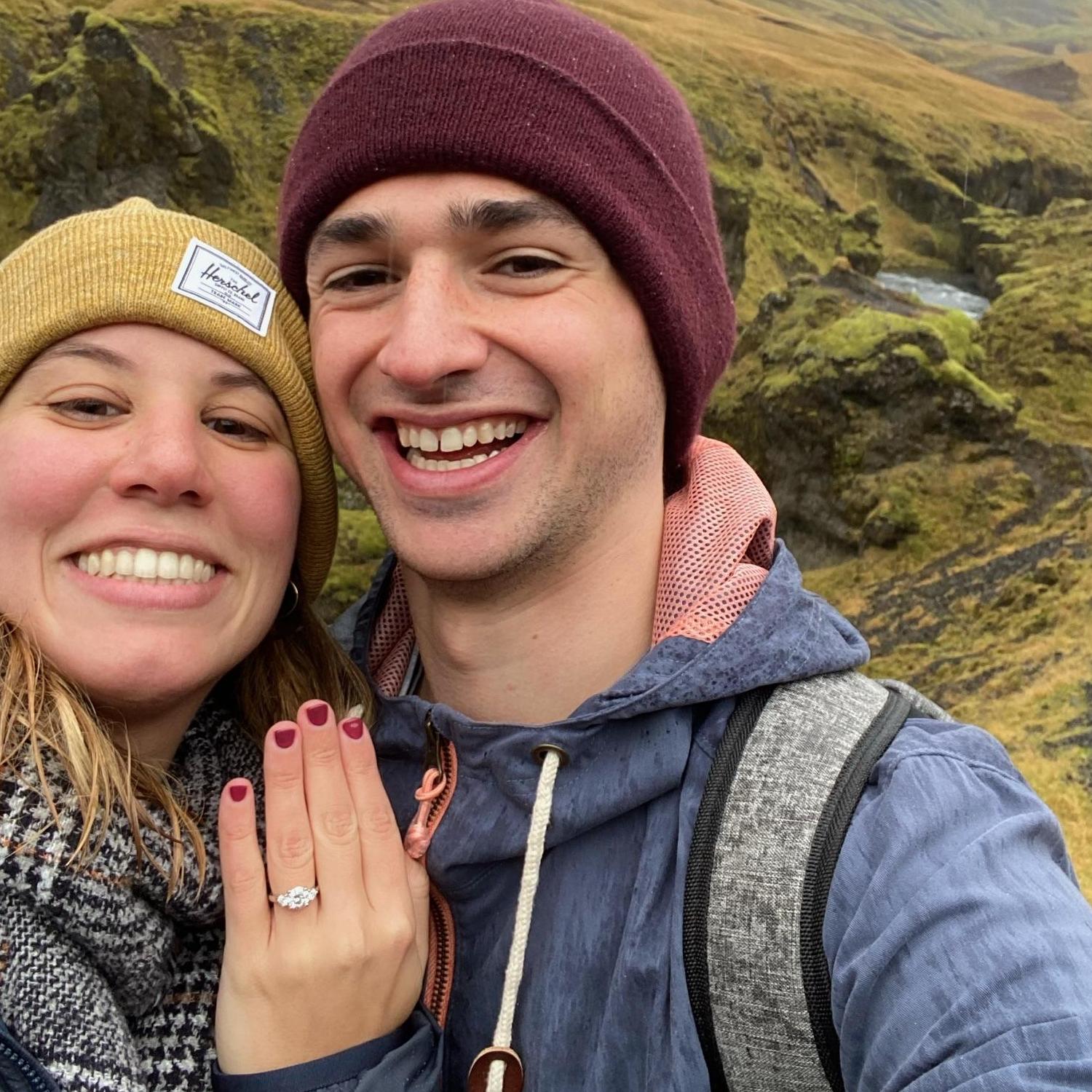 Engaged in Iceland! 10.18.21