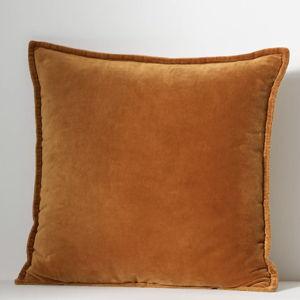 Velvet Trova Pillow in Brown