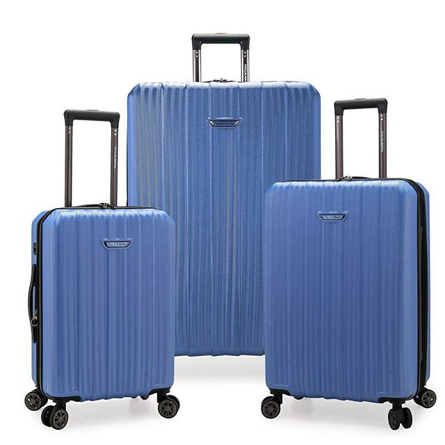 Traveler's Choice Dana Point Hardside Expandable Luggage Set, Blue, 3-Piece