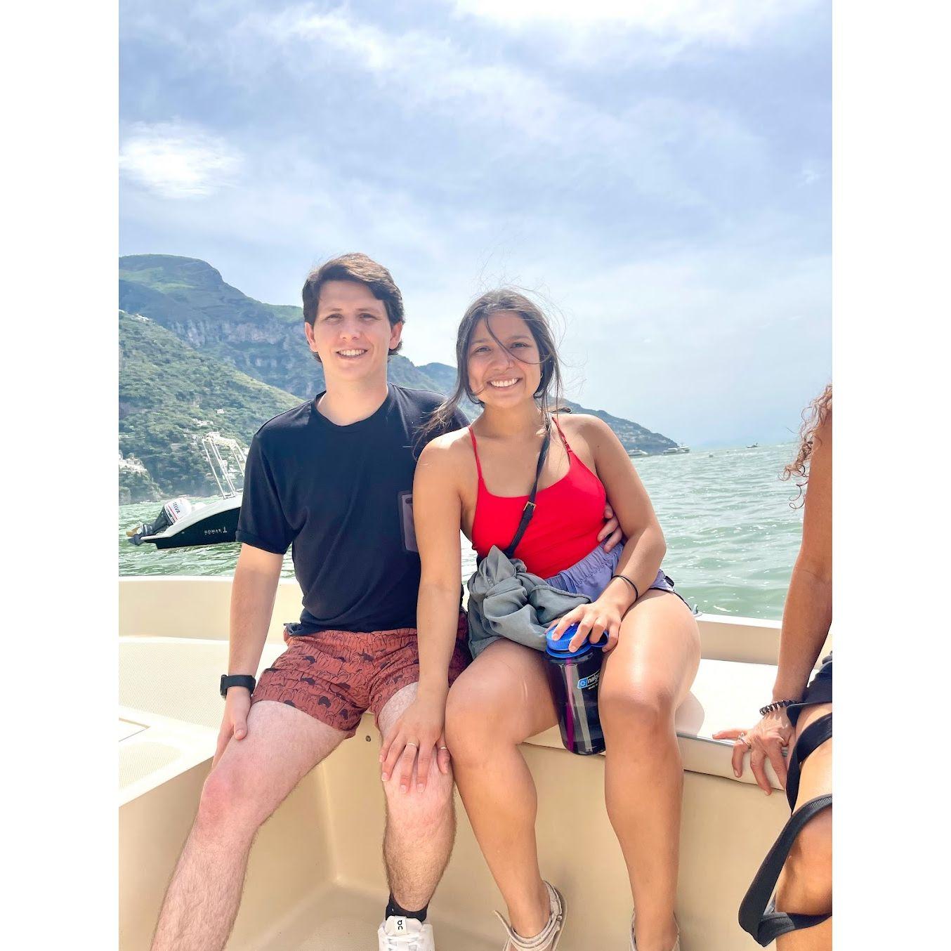 boating to Sorrento!