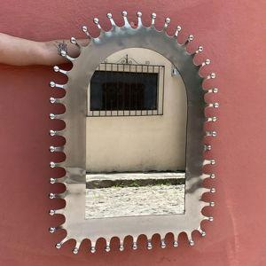 Punched Tin Mirror - 20" x 25"