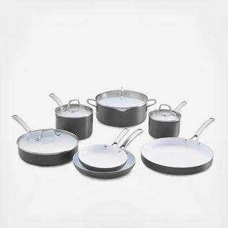 Classic Ceramic 11-Piece Cookware Set