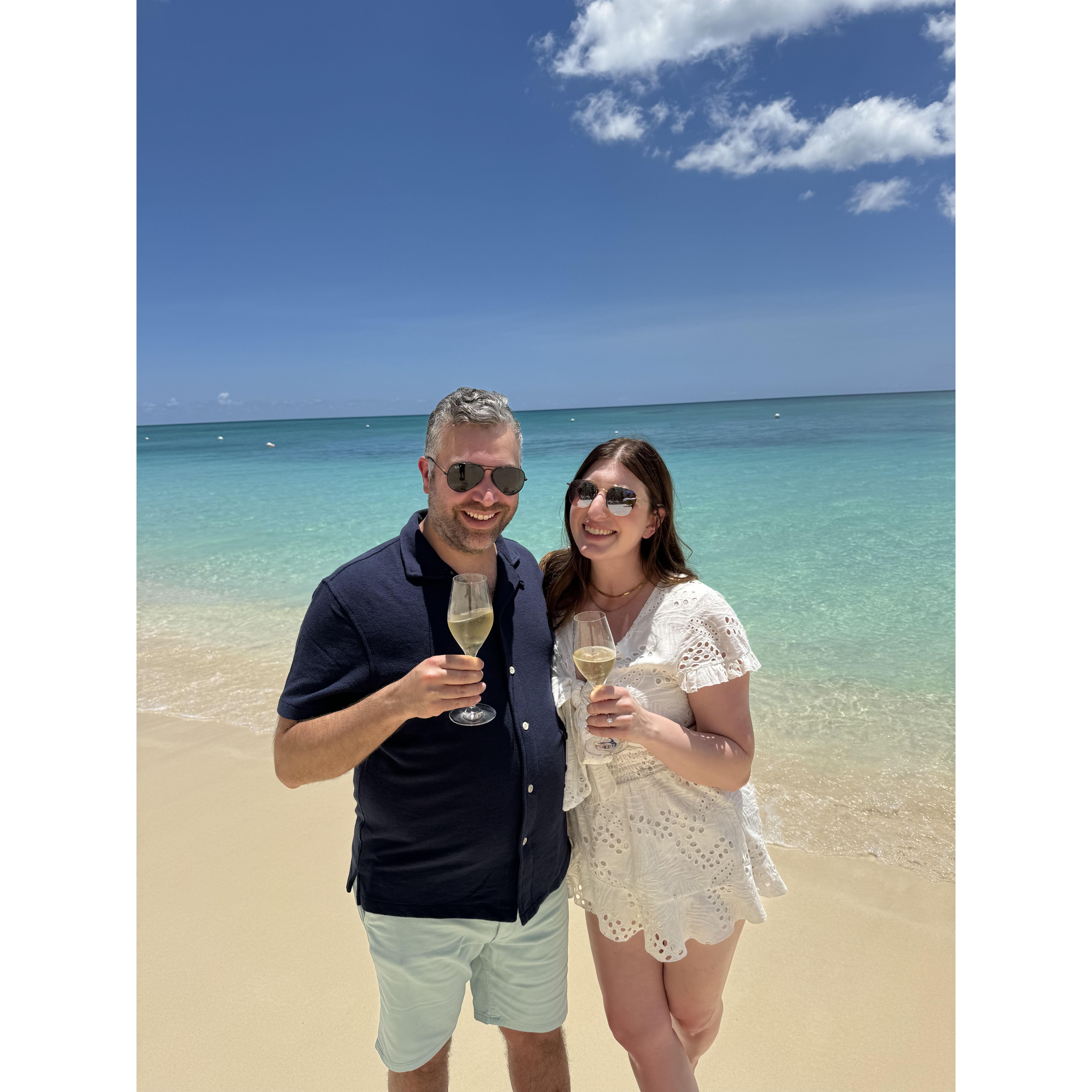 making it official in the Cayman Islands