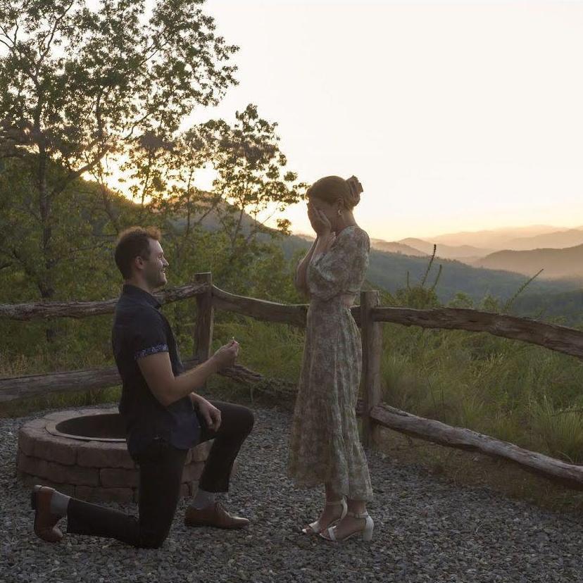 September 2022: 5 years after our very first date - to the day, Sam proposed. It was perfect.