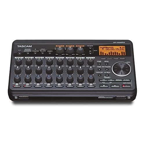 Tascam DP-008EX 8-Track Digital Pocketstudio Multi-Track Audio Recorder,Black