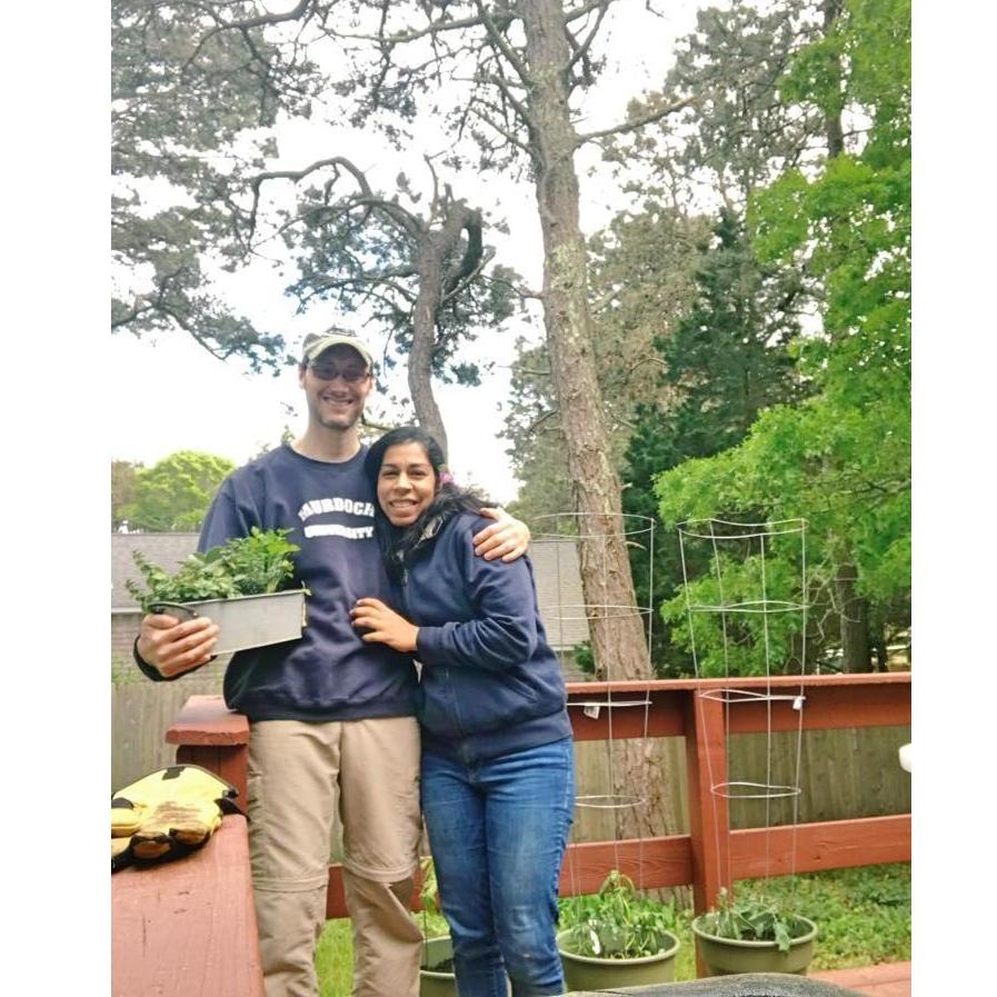 Our first vegetable garden. 2018