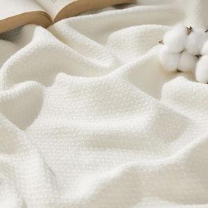 Bedsure 100% Cotton Blanket Queen Size for Bed