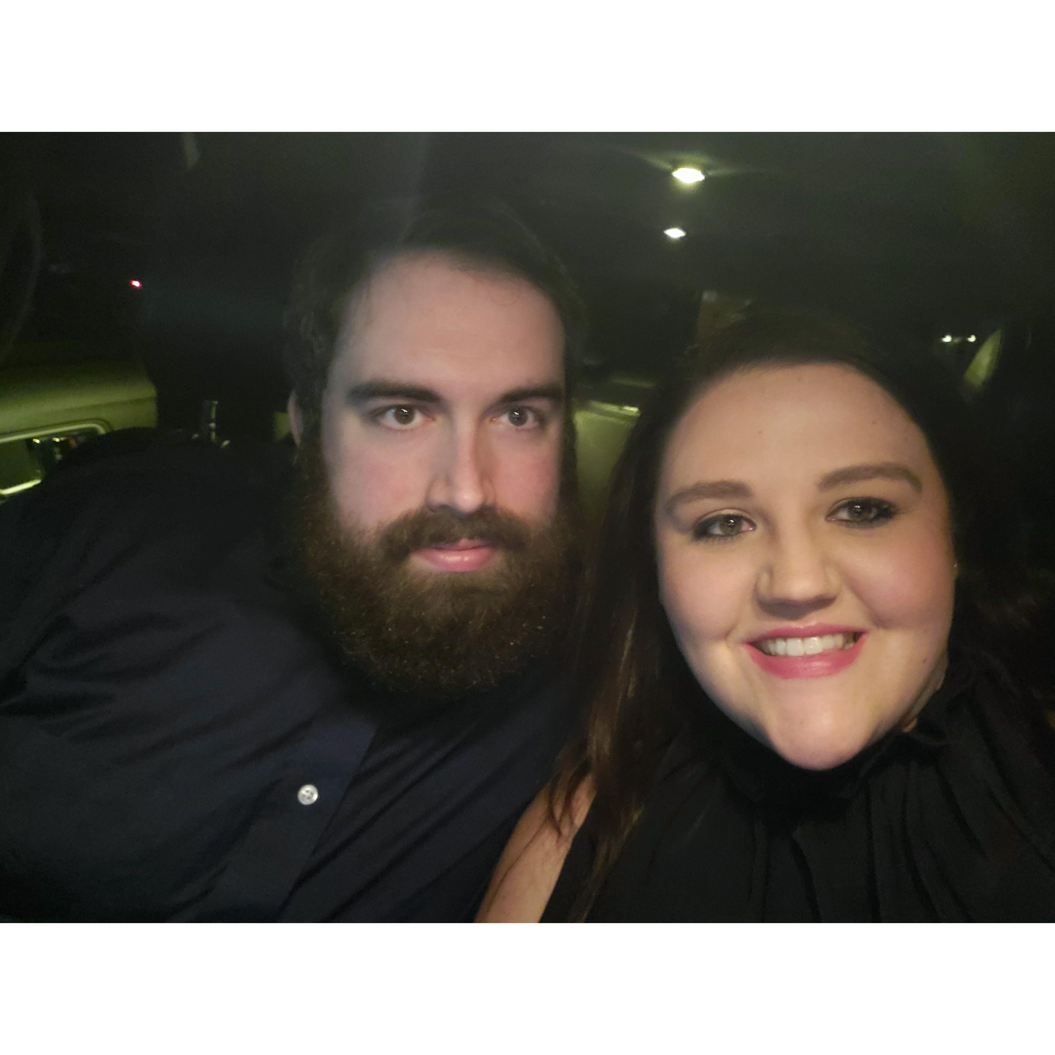 Our first Valentine's together.