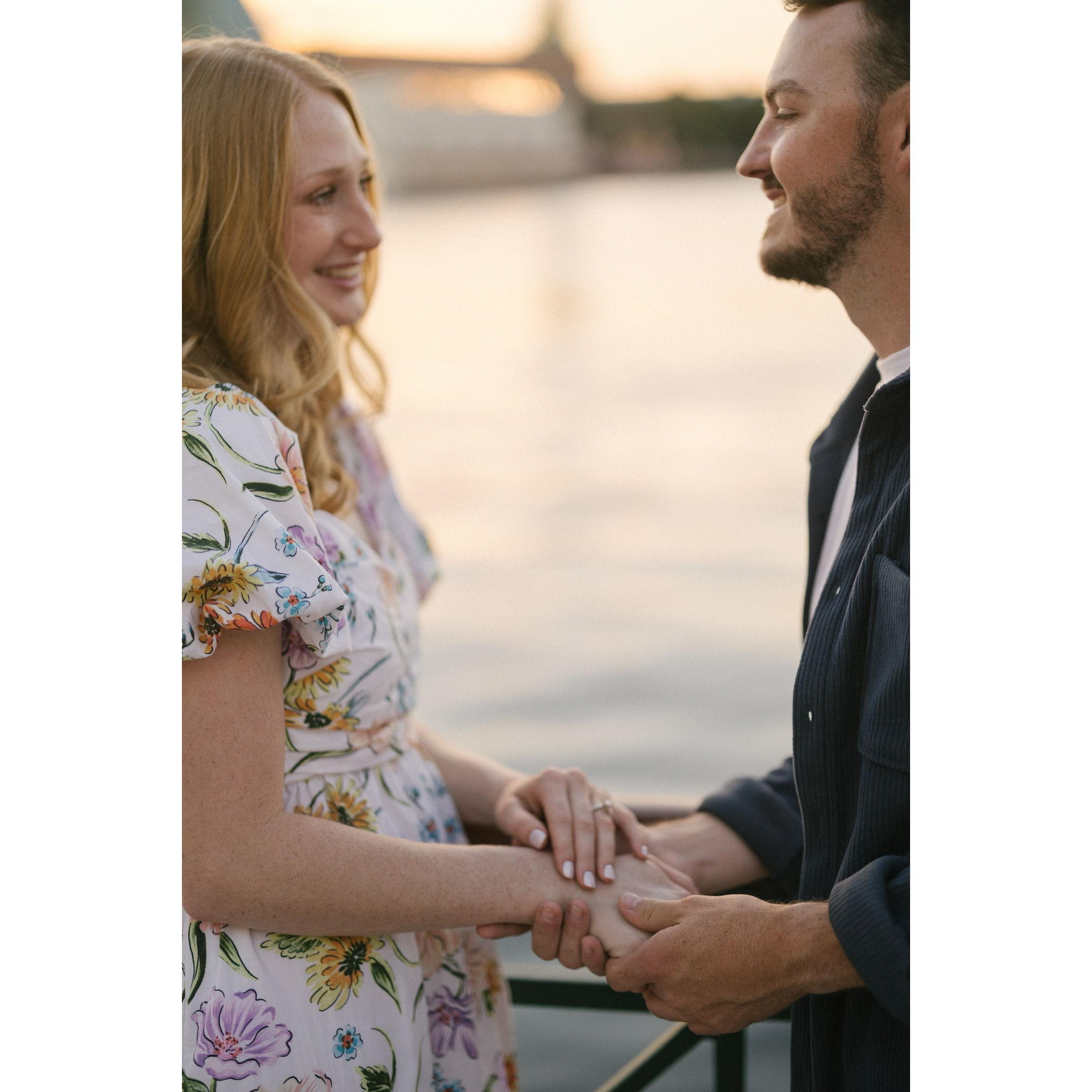 FUN FACT: The Bride and Groom LOVE sunset photos!