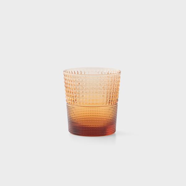 Textured Lowball Glass