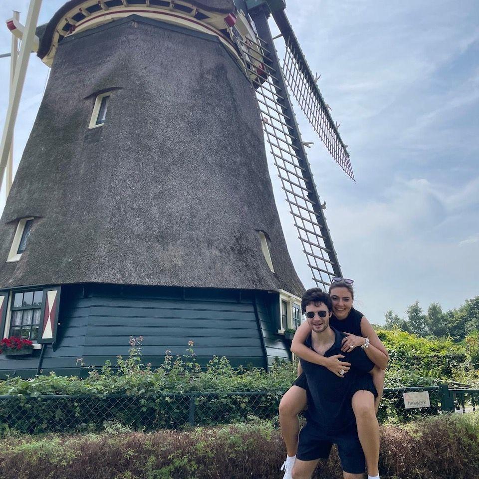 In Amsterdam with Jana and Wadda