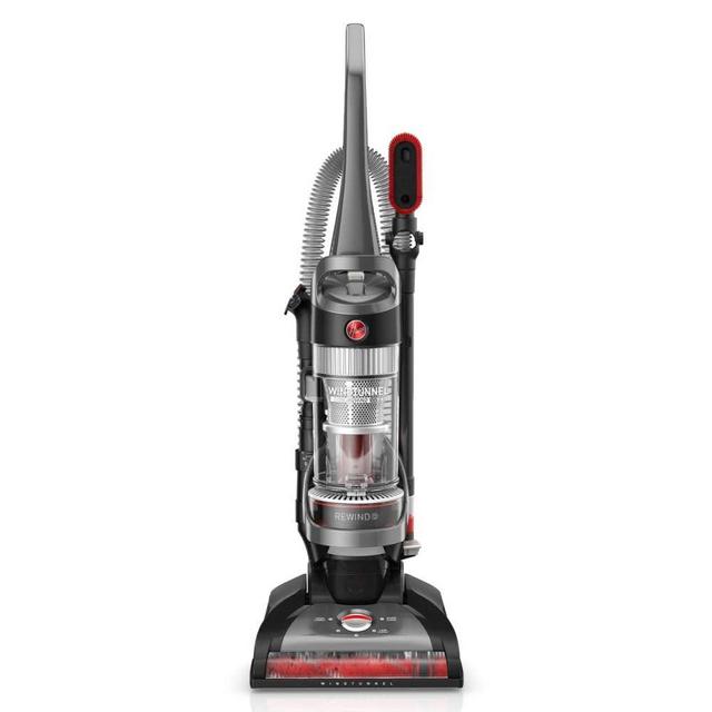 Hoover WindTunnel Cord Rewind Pro Upright Vacuum, Black