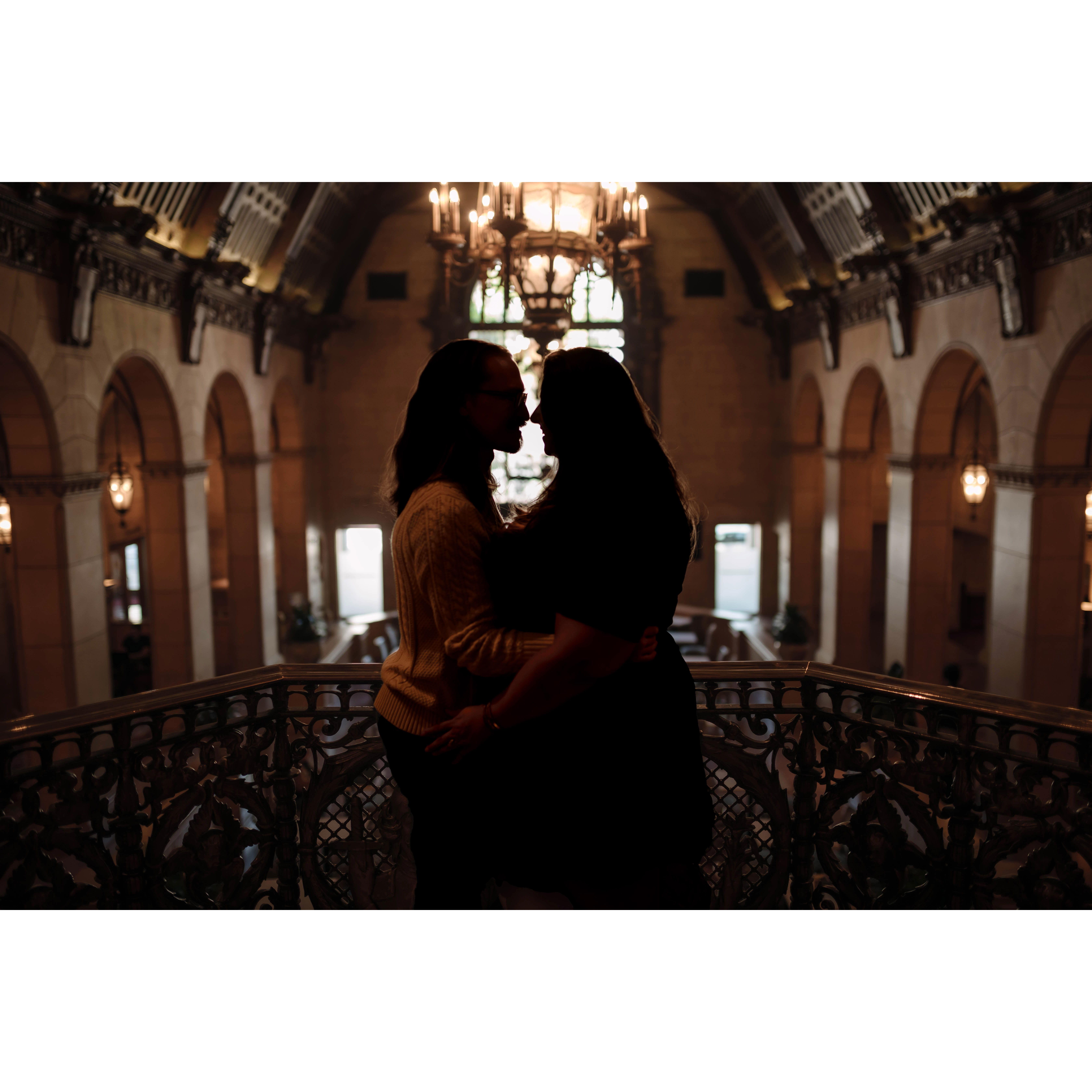 A little balcony Romance at the Biltmore