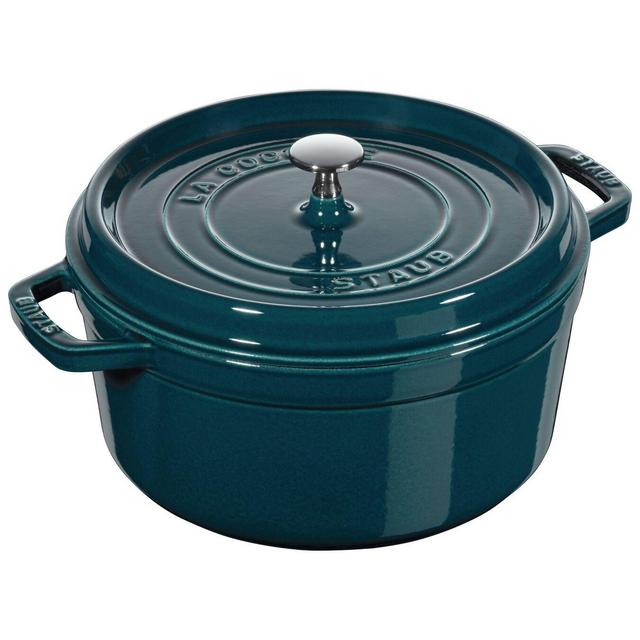 Staub La Cocotte 5.5-Qt Round in La Mer