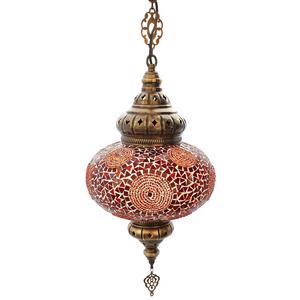 Mosaic Lamp,Dimensions ; 25.59 inches , Chandelier , Pendant Light, Hanging Lamps, Ceiling Lighting, Boho Lamps, Eclectic Decorating, Moroccan House, Turkish Lights, Rustic Furniture, Christmas Gift