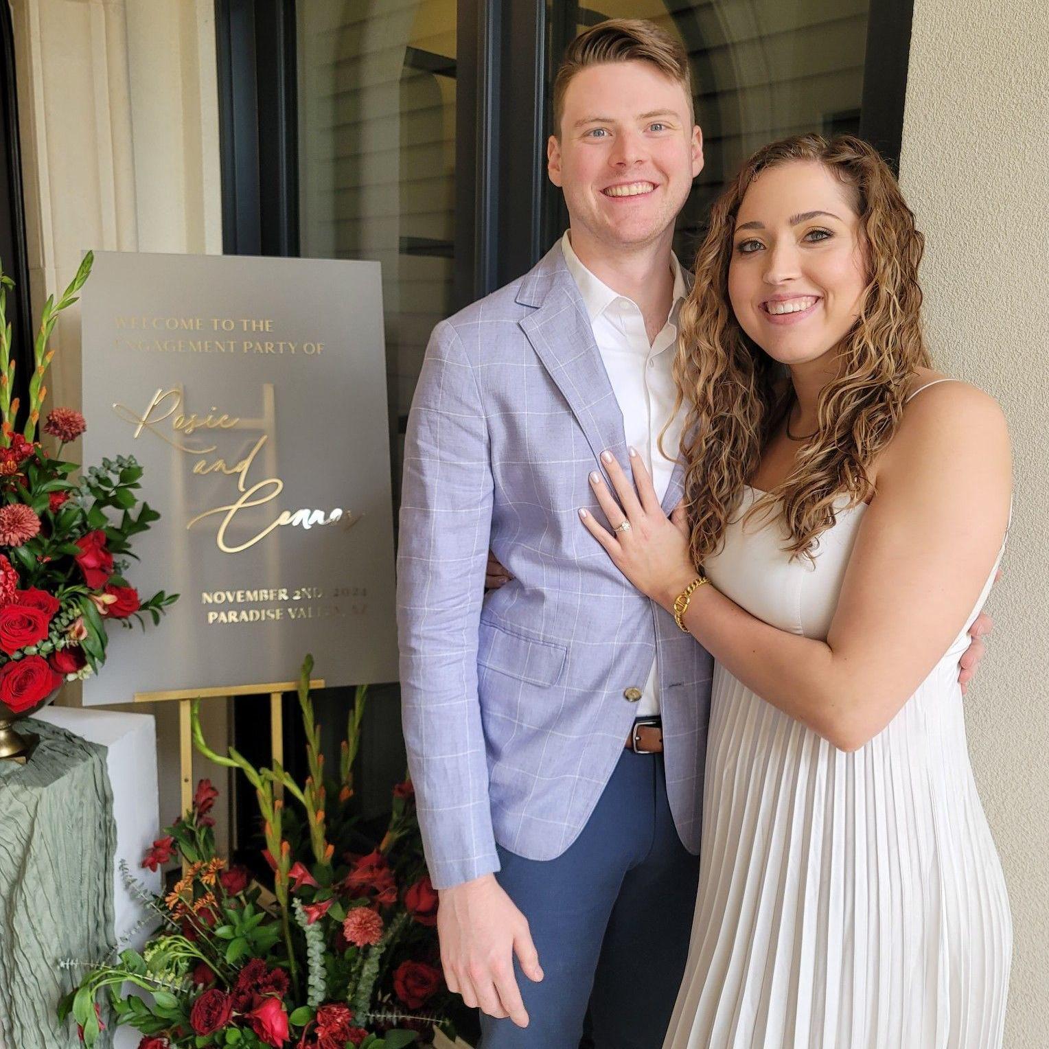 Our engagement party!