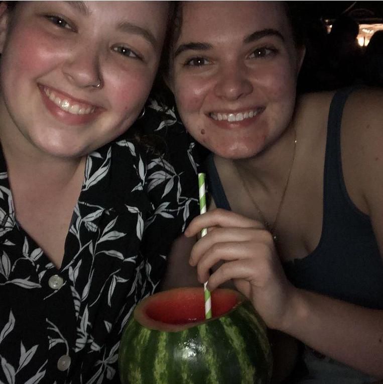 at our first music festival together, 2019