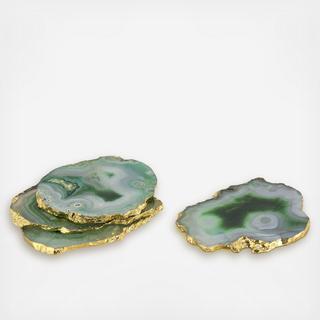 Agate Coaster, Set Of 4