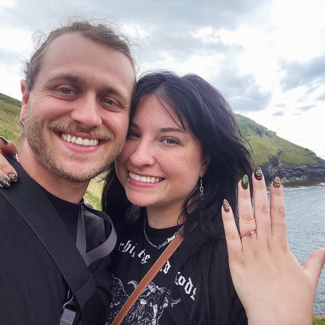 engaged in Boscastle, England