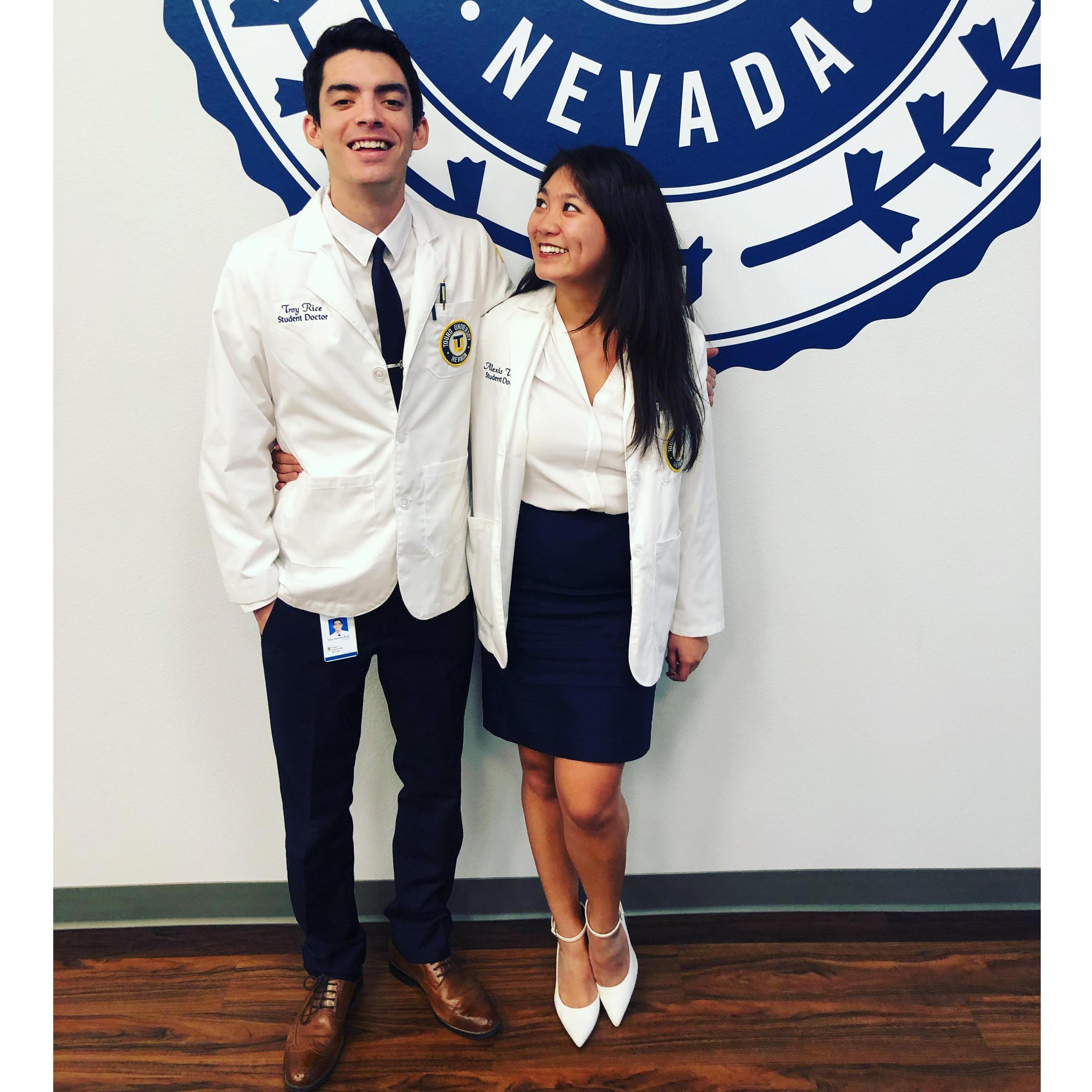 Finishing our first semester of medical school
