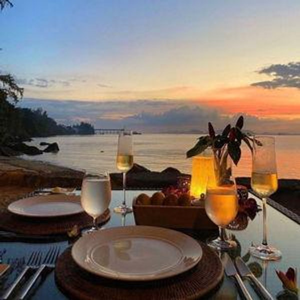 Dinner On Our Honeymoon