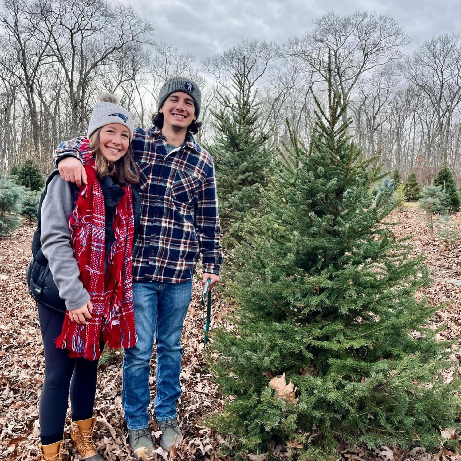 Our first Christmas tree.