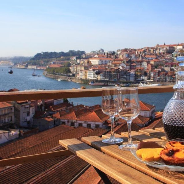 Dinner in Porto, Portugal