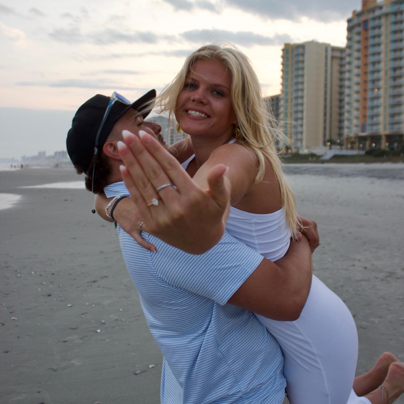 "We're getting married!"