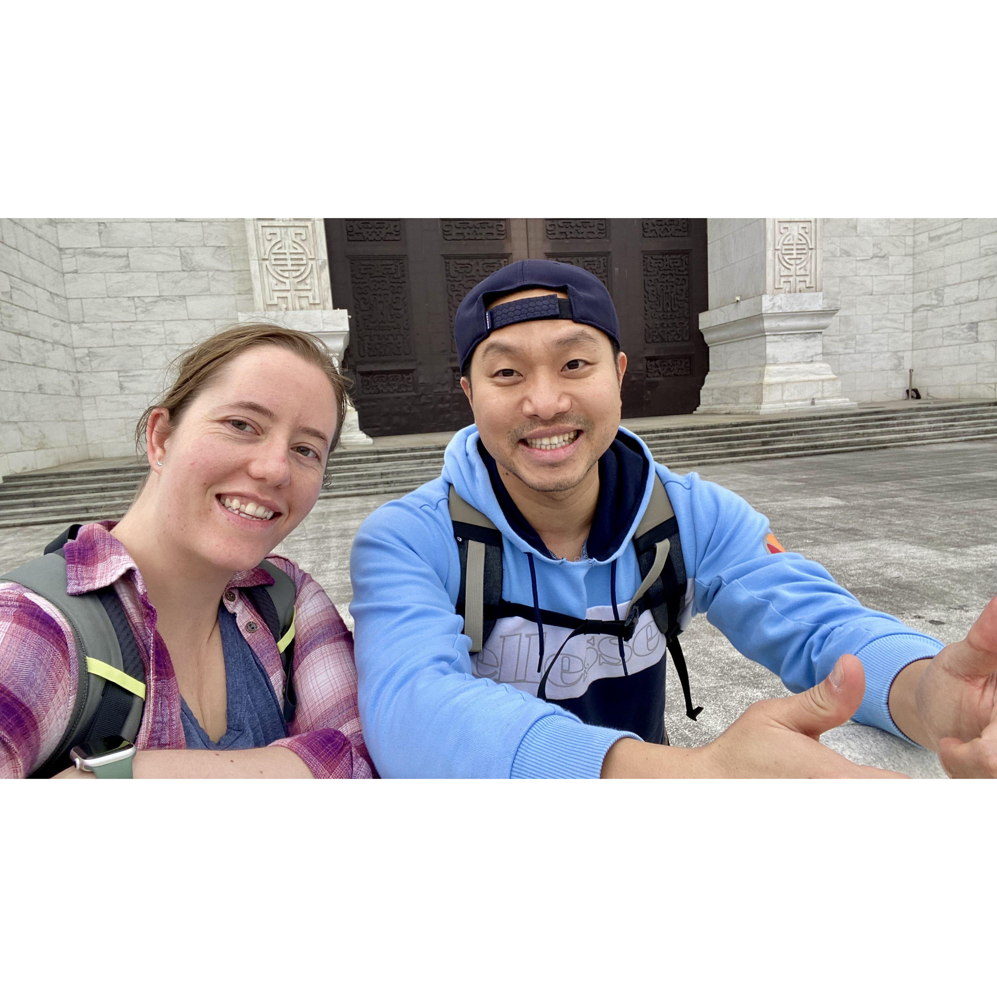 In January, Alan introduced Megan to his home and family in Taiwan!